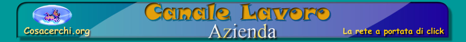 Cosacerchi.org - Canale lavoro